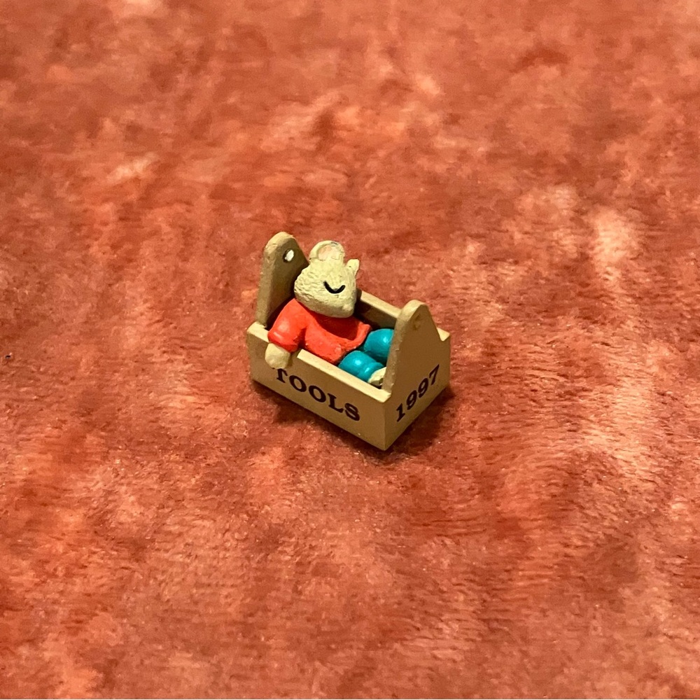 Vintage Hallmark Keepsake Tiny Home Improvers Miniature Holiday Ornament